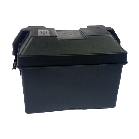 Group 27 Battery Box, Vented, Black
