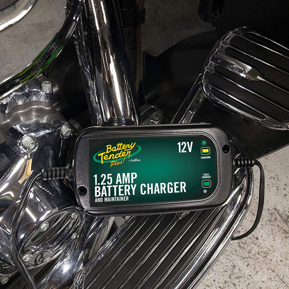 Battery Tender® Plus High Efficiency 12V, 1.25 Amp Battery Charger