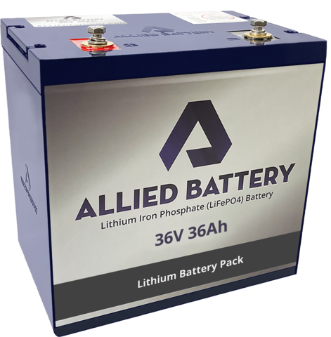 36V 36Ah Lithium Golf Cart Battery