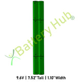 9.6v AA/2x4 Battery Pack 17971