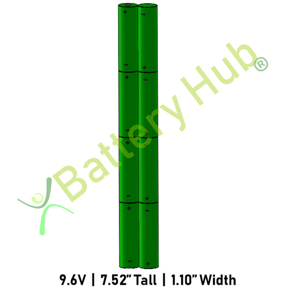 9.6v AA/2x4 Battery Pack 17971