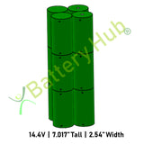 14.4v D Cell Battery 17990