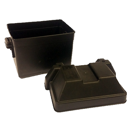 U1 Battery Box, Black, Vented