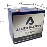 Allied Battery 36V 36Ah Lithium Golf Cart Battery