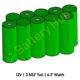 12v F-Cell Battery Pack 2 rows of 5
