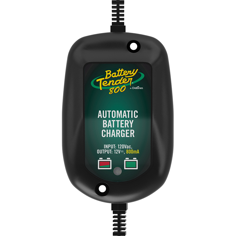 Battery Tender® 12V, 800mA Weatherproof Battery Charger – Battery 